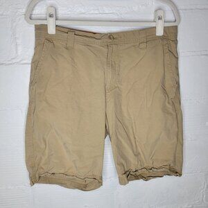 Columbia Men's Size 32 x 10 Shorts Tan Khaki